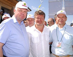 Вадим Супиков принял участие в праздновании Всероссийского Сабантуя