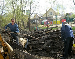 Продолжаются плановые мероприятия по благоустройству