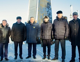 В Пензе открыта стела «Город трудовой доблести»