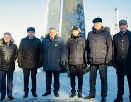 В Пензе открыта стела «Город трудовой доблести»