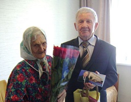 90-летие отмечает ветеран труда Александра Квасова
