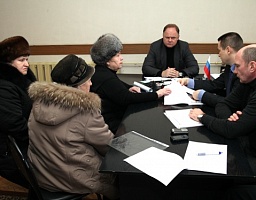 30 января Вадим Супиков провел личный прием граждан избирательного округа в микрорайоне ГПЗ в школе №77