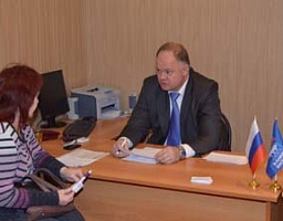 Вадим Супиков провел прием граждан 1 декабря