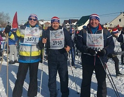 Команда АО «Пензенская областная агропромышленная корпорация» приняла участие в забеге «Лыжня России»