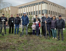 Вадим Супиков принял участие в акции «Сад Памяти»