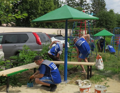 Вадим Супиков оказал содействие в благоустройстве детской площадки 